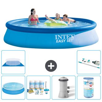 Intex Piscina Easy Set Redonda - 396x84 Cm - 7-piezas S30735