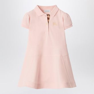 Burberry Pink cotton polo-style dress