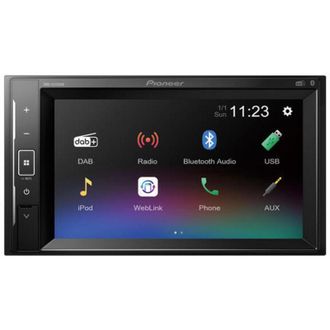 Pioneer Authentic Jeans Autoradio - Pioneer - Dmh-a240dabdab - Usb - 2 Din - Pantalla 6,2 - Bluetooth - Dab+