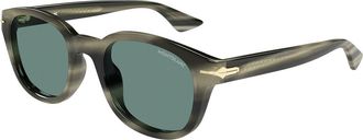 Montblanc MB0435S 005 Mens Sunglasses Tortoiseshell Size 51