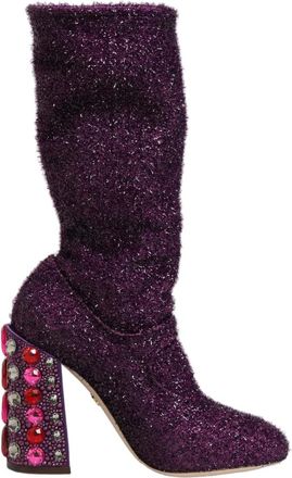 Dolce & Gabbana Donna, Scarpe, Viola, 38 EU, new