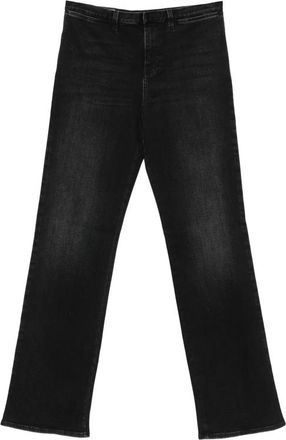 Gucci Web-stripe Wide-leg Jeans