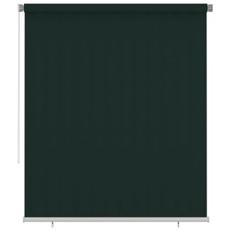 vidaXL Persiana Enrollable De Jard&iacute;n Hdpe Verde Oscuro 200x230 Cm Vidaxl