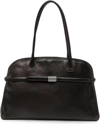 Orciani Aura Schoudertas - Dames - Schoudertassen - Bruin - ONE Size - Nylon - Tassen