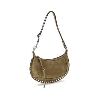 Isabel Marant Womens Beige Calf Leather Bos Taurus Shoulder Bag