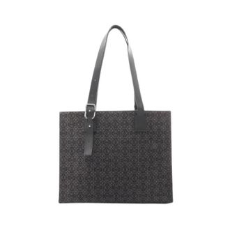 Loewe Pre-owned Canvas Schoudertas - Heren - Vintage Shopper - Zwart - ONE Size - Leer - Vintage