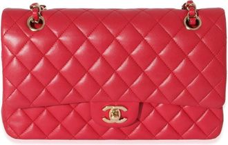 Chanel 2015-2016 Double Flap shoulder bag - women - Lambskin - One Size - Pink