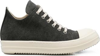 Rick Owens Canvas Low-top Sneakers