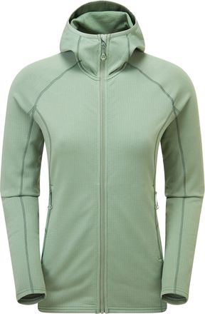Montan&eacute; Womens Protium Midlayer Hooded Fleece - Pale Sage