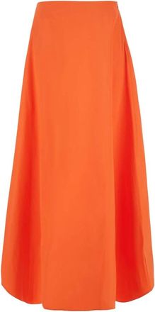 Tagliatore Maxi Rok - Dames - Maxi Rokken - Oranje - XS - Rokken