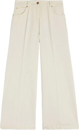 Aspesi Wide Trousers, female, Beige, Size: W28 Stylish Jacket for Men