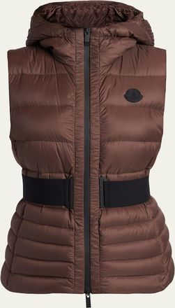 Moncler Melia Hooded Down Vest