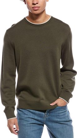 Theory Arnaud Wool-Blend Crewneck Sweater
