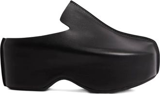 J.W.Anderson Muiltjes met plateauzool - Zwart