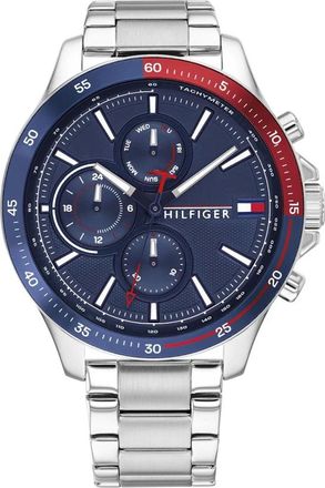 Tommy Hilfiger Accessoires, Heren, Grijs, ONE Size, 1791718 Horloge