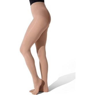 Capezio Ultra Soft Footed Tight in Dark Beige at Nordstrom, Size Xx-Large