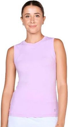 Sofibella UV Colors Womens Sleeveless Tennis Shirt in Lavender at Nordstrom, Size X-Small