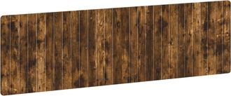 vidaXL Cabecero Montada En La Pared Zwolle Roble Ahumado Vidaxl