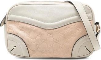 Gucci Pre-owned Shoulder Bag - Dames - Vintage Schoudertas - Roze - ONE Size - Leer - Vintage