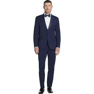 Tommy Hilfiger Big & Tall Modern Fit Tuxedo Separate Jacket Navy Solid - Size: 50 Regular