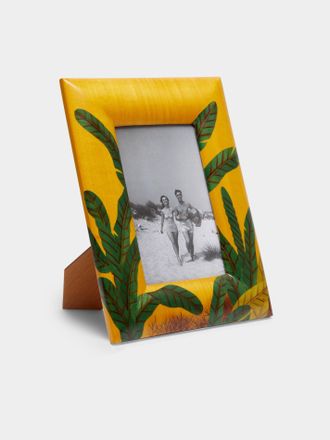 Silvia Furmanovich Banana Tree Marquetry Wood Photo Frame