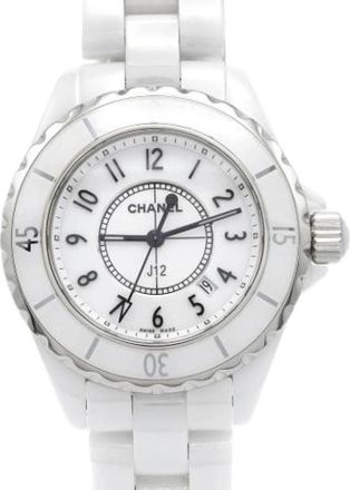 Chanel Pre-owned Vintage Polshorloge - Dames - Vintage Horloges - Wit - ONE Size - Vintage