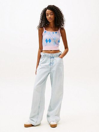 Tommy Hilfiger Paperbag Wide Leg Jeans