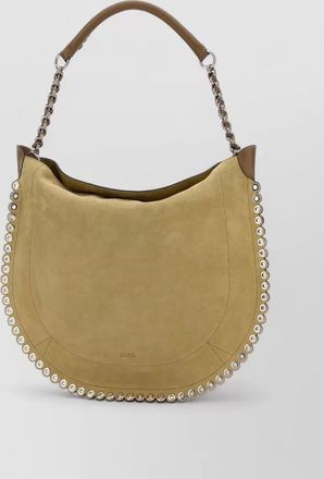 Isabel Marant oskan moon suede leather shoulder bag