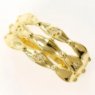 C&A Yellow Gold Yellow Gold (18K) Band Ring (Pre-Owned)