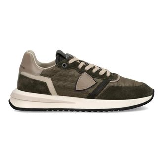 Philippe Model Tropez 2.1 Running - male - Philippe Model - Sneakers - Green - 11 UK - Shoes