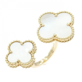 Van Cleef & Arpels Yellow Gold Yellow Gold (18K) Band Ring (Pre-Owned)