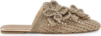 Stuart Weitzman Lotus Mule - Dames - Slip ons - Geel - 37 1/2 EU - Schoenen