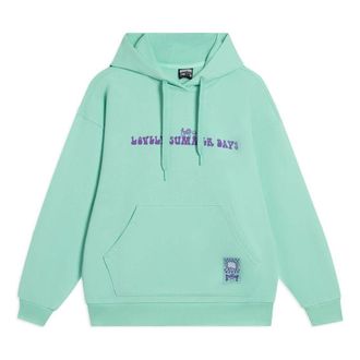 Li-Ning (WMNS) Li-Ning BadFive Graphic Hoodie Mint Green AWDS646-3