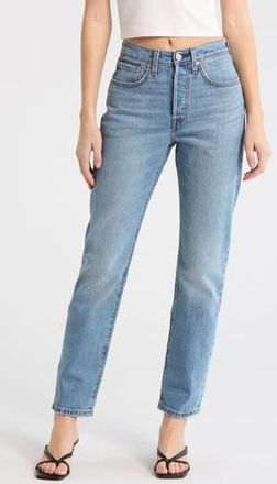 Levi's 501 High Waist Straight Leg Jeans in Grand Magic at Nordstrom Rack, Size 25 X 30