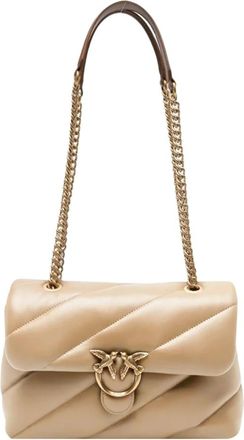 Pinko Mujer, Bolsos, Beige, Talla: ONE Size