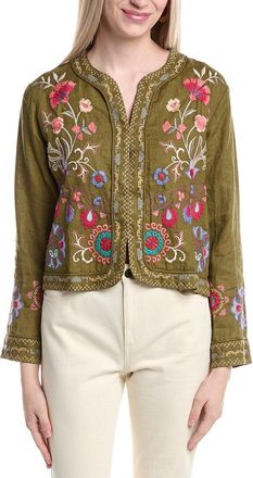 Johnny Was Gloria Linen Jacket