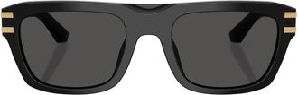 Dolce & Gabbana Stijlvolle zonnebril Dg 4496 in zwart - Heren - Zonnebrillen - Zwart - 54 MM - Accessoires
