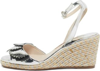 Sophia Webster Sandali con ruches - Argento