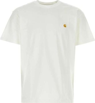 Carhartt Work in Progress Chase T-Shirt - Heren - T-shirts - Wit - XL - Katoen - Tops
