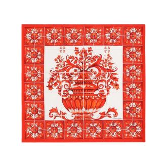 Dolce & Gabbana Scarf - female - Dolce & Gabbana - Silk Scarves - Multicolor - ONE SIZE - Accessories
