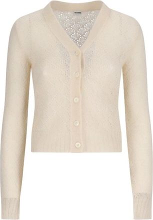 Jil Sander Cardigan VN LS - - Knitwear - Donna - Beige - L