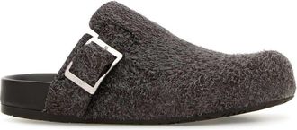 Loewe Darkbrown Slipper - Gray