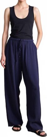 Apiece Apart Kari Pull On Pant In Midnight