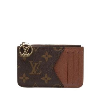 Louis Vuitton Pre-owned Wallets, female, Brown, Size: ONE SIZE Pre-owned Romy Card Holder