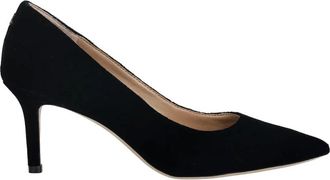 Ralph Lauren Schoenen, Dames, Zwart, 41 EU, Leer, Lanette Pumps Closed Toe