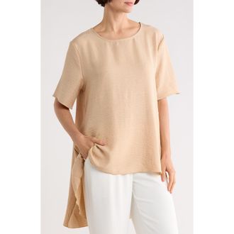 Patrizia Luca A-Line Tunic Top in Sand at Nordstrom Rack, Size X-Small