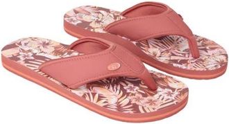 Animal Leaf Print Flip Flops in Tan at Nordstrom, Size 10