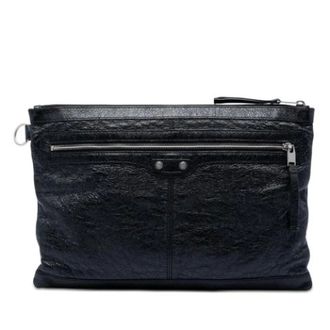 Balenciaga Borsa Clutch Pre-owned - - Pre-owned - Donna - Nero - ONE SIZE