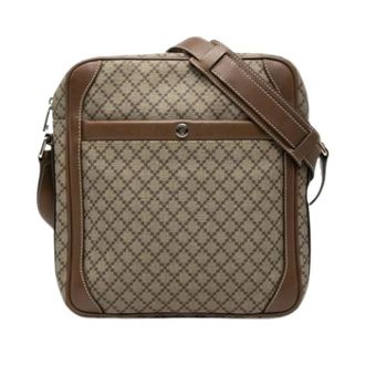Gucci Pre-owned Cross Body Bags, female, Brown, Size: ONE SIZE Pre-owned Vintage Canvas Crossbody Bag