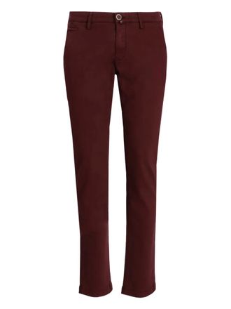 Jacob Cohen Bobby cotton trousers - Red